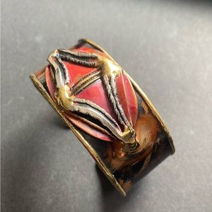 Creative Copper Cuff B240 from Renee a Taylor Gallory